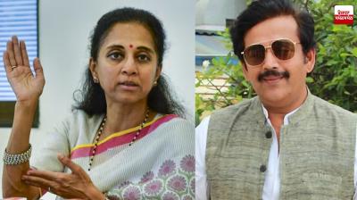 ਸੁਪ੍ਰੀਆ ਸੁਲੇ ਤੇ ਰਵੀ ਕਿਸ਼ਨ।