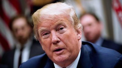 Canceled joint declaration by Trump