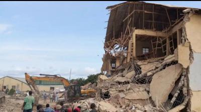 ਸਕੂਲ ਦੀ ਡਿੱਗੀ ਇਮਾਰਤ 