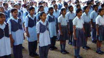 School students in up to get sun exposure for vitamin d and calcium