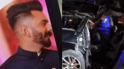   policeman died in Road Accident 