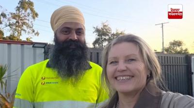 Indian-origin Sikh postman Gurpreet Singh draws attention in Australia