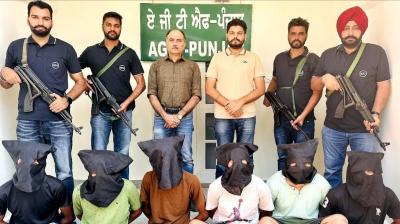 6 accomplices of Pakistan-based hotshot Harvinder Rinda arrested, five pistols recovered