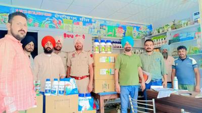 The Department of Agriculture has cracked down on fake pesticides