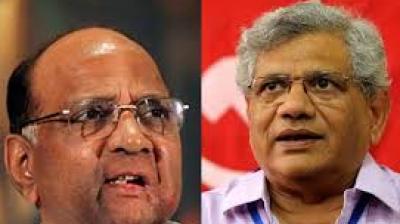 Sitaram Yechury, Sharad Pawar