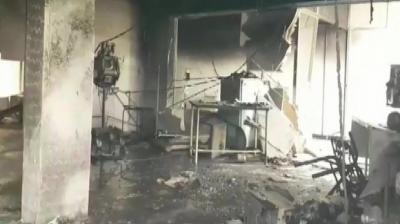 Fire broke out at a COVID19 care centre in Bharuch