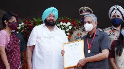 GIVES APPOINTMENT LETTERS TO KIN OF 34 VICTIMS OF AMRITSAR RAIL ACCIDENT