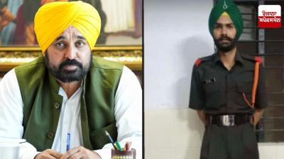 CM EXPRESSES PROFOUND GRIEF AND SORROW OVER MARTYRDOM OF AGNIVEER JAWAN AJAY SINGH News in punjabi 