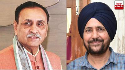 Vijay Rupani in-charge and Dr Narinder Singh 