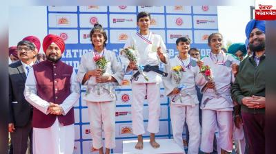 CM Channi Inaugurates Sub-Junior cadet Judo national championship at CU Gharuan