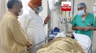 Minister Harpal Cheema and MP Sanjeev Arora meet victims of condemnable attack by Pakistan