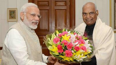 PM Modi-President Ramnath Kovind