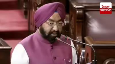 MP Dr. Vikramjit Singh Sahni expressed concern in Rajya Sabha over the declining groundwater level.