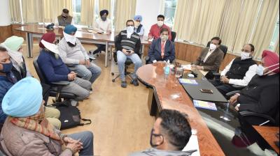Forest Workers Union delegation met Minister of Forests
