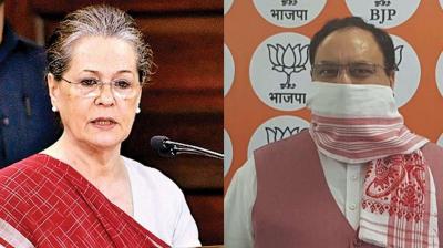 Sonia Gandhi-JP Nadda