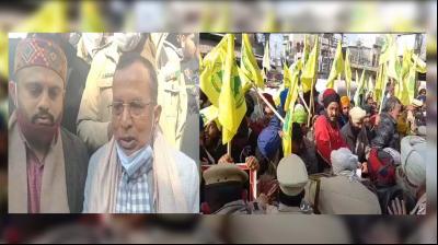 Protest Against Som Parkash