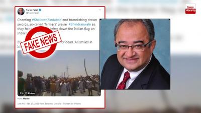 Fake news spread by Tariq Fateh