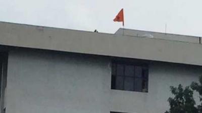  Khalistani flag hoisted at DC office a day before Independence Day