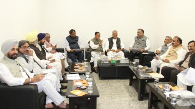 State Election Committee Meeting Continued in Delhi under of Sunil Jakhar