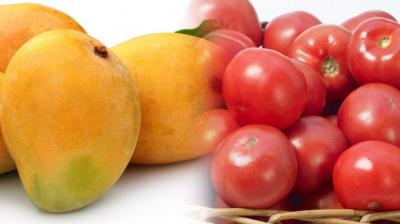 Mangoes And Tomato