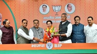 Preneet Kaur joins BJP