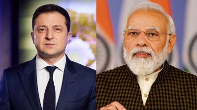 Indian PM Modi reportedly speaks with Ukrainian president