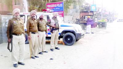 After the blast, Ferozepur was sealed
