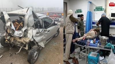 Moga Accident News in punjabi