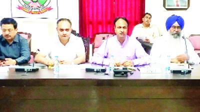 During the meeting Municipal Corporation Officer