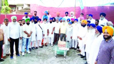 Akali Workers welcomed Sucha Singh Langah