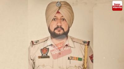 Jalandhar ASI riding a motorcycle died in a road accident