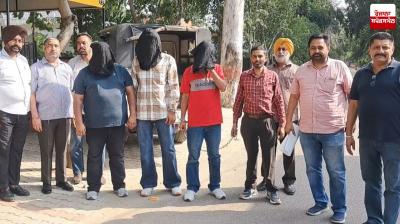 Three arrested for firing at panchayat member