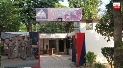 Two youths on a motorcycle opened fire at a police checkpoint