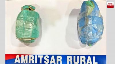 Two people arrested with two hand grenades