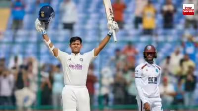 India-West Indies second Test: Yashasvi Jaiswal scores a brilliant century
