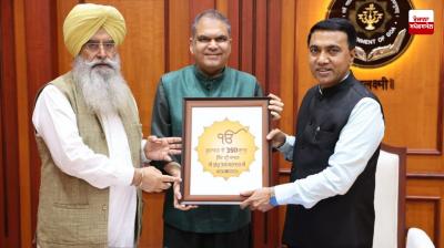 Goa Chief Minister invited for 350th Martyrdom Day celebrations of Sri Guru Tegh Bahadur Sahib Ji
