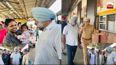 MLA Pargat Singh, who visited Jalandhar railway station, made allegations
