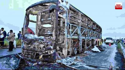 Driver, cleaner arrested in Kurnool bus accident case