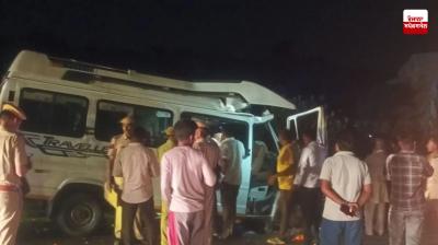 Horrific accident on Bharat Mala Expressway in Jodhpur, 18 dead