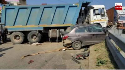 Another major road accident occurred in Rajasthan.