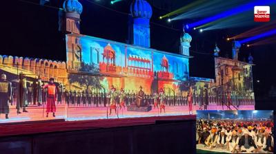 Light and sound shows dedicated to Sri Guru Tegh Bahadur Ji kept the devotees spellbound