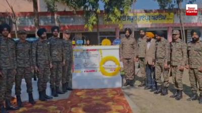 Martyrdom memorial established in memory of martyr Lance Naik Swaran Singh at village Raipur Raiyan