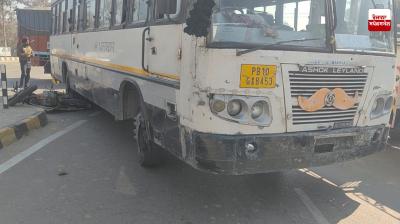 Motorcyclist hit by bus on Morinda bypass