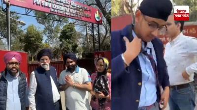 Kirpan taken from Amritdhari Sikh student in Delhi Cantt School