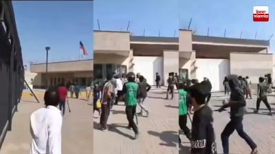 Crowd vandalizes US consulate in Karachi to protest Khamenei's assassination