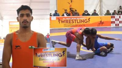 5-day All India Inter University Wrestling Championships begins at Chandigarh University