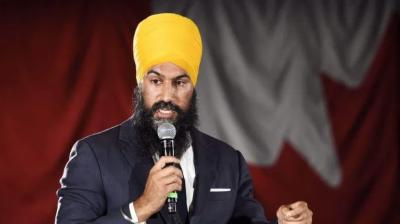 Jagmeet Singh and Peter Julian