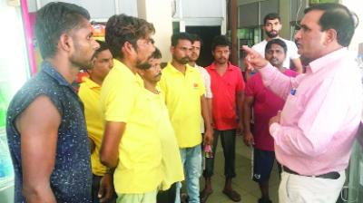 District Health Officer With Others