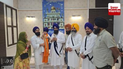 Amritsar News: 4-year-old Sikh boy honored for achieving fame in Gatka