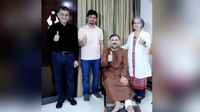 Doctors use century old Cross-leg Flap Surgery technique to save Iraqi road accident victim’s leg